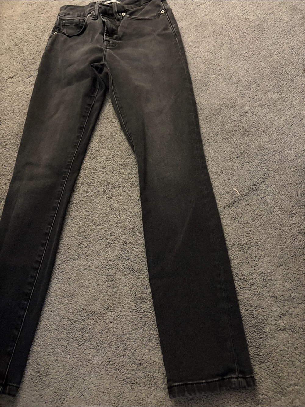 Good American Black Skinny Jeans